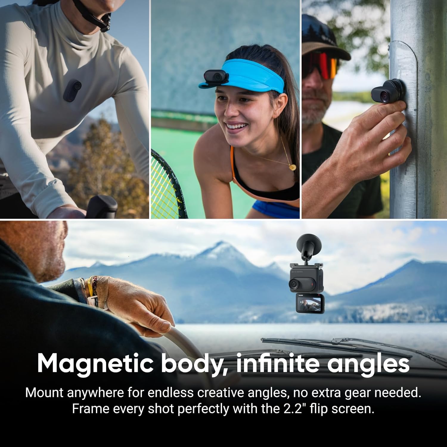 Insta360 GO 3S - 64 GB Black 4K Tiny Portable Vlogging Camera, Hands-Free POVs, Mount Anywhere, 140 Min Battery Life, 10m Waterproof, Pet POV - Image 4