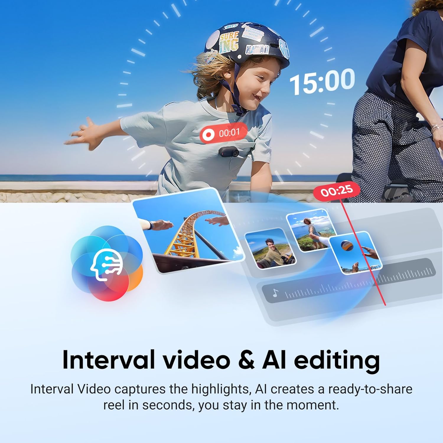 Insta360 GO 3S - 64 GB Black 4K Tiny Portable Vlogging Camera, Hands-Free POVs, Mount Anywhere, 140 Min Battery Life, 10m Waterproof, Pet POV - Image 7